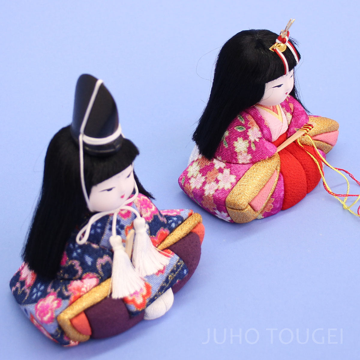 木目込み雛人形単品 若宮親王　上から