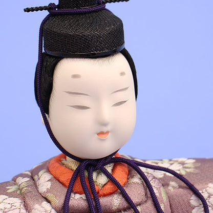 木目込み立雛単品 芳香立雛　殿顔