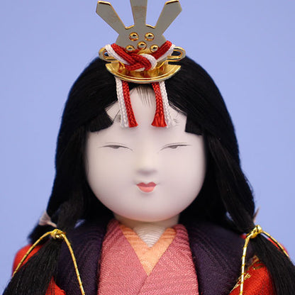 木目込み立雛単品 麗峰立雛　姫顔