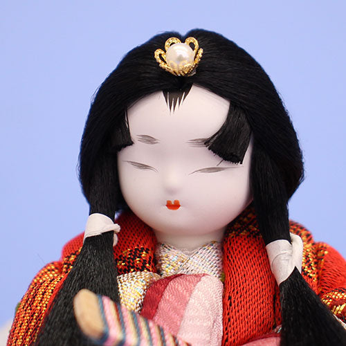 木目込み雛人形単品 春花雛　姫顔