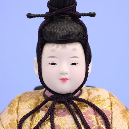木目込み雛人形単品 桜の宮親王　殿顔