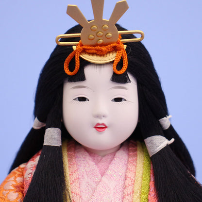 木目込み雛人形単品 桜の宮親王　姫顔