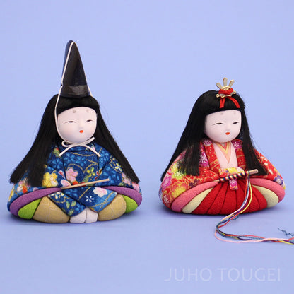 木目込み雛人形単品 豆びな　イメージ