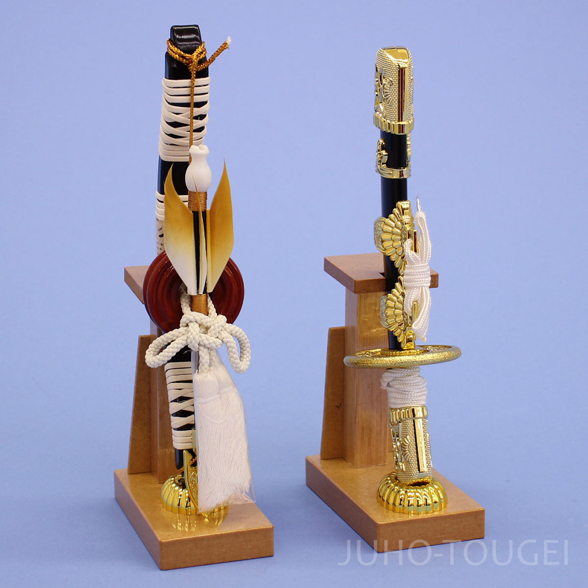 五月人形用付属品、弓太刀セット単品販売  6号 白