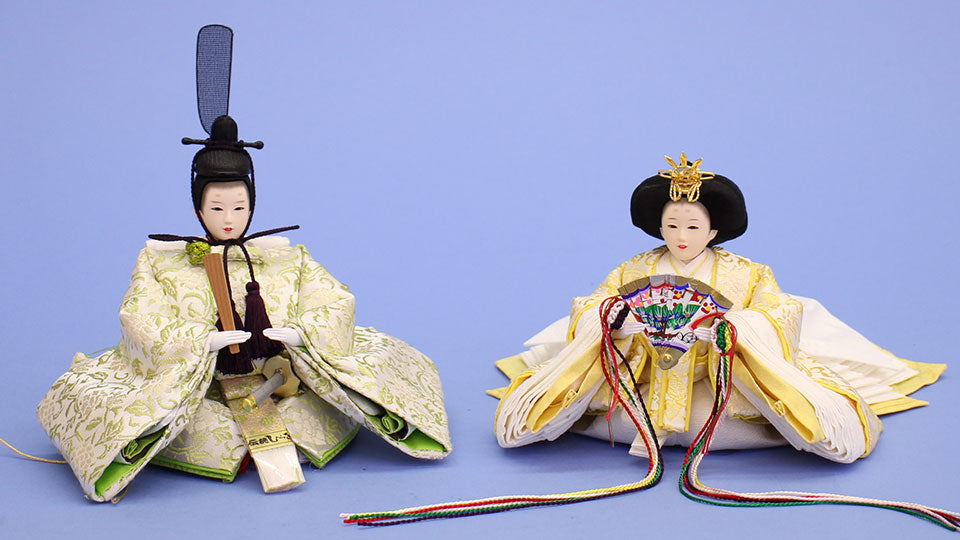 Hina Dolls kyo13ban pastel green and yellow