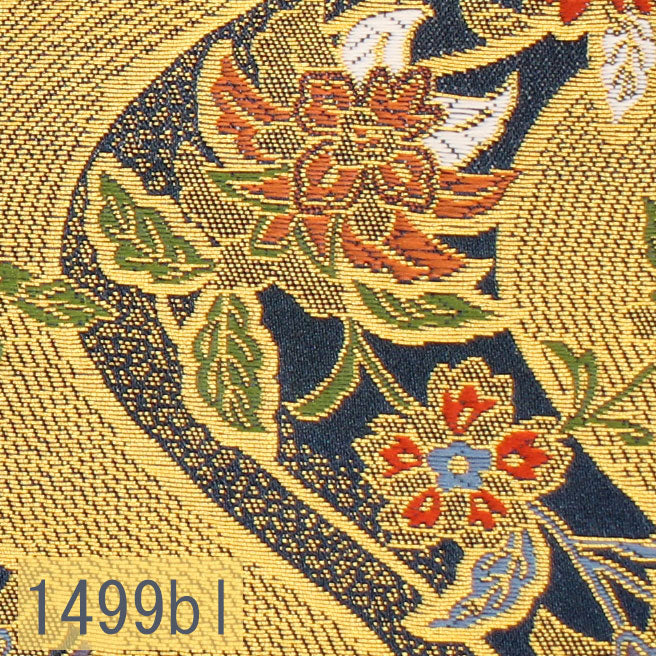 Japanese woven fabric Kinran  1499bl