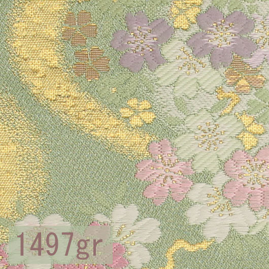 Japanese woven fabric Kinran  1497gr