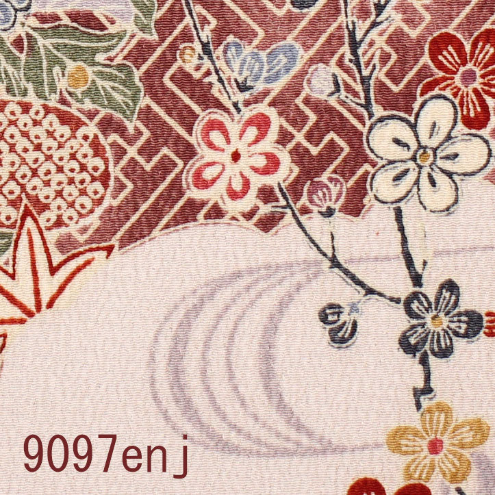 Japanese woven fabric Yuzen  9097enj