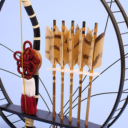 壁掛け破魔弓飾り 團(だん)　ズーム