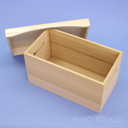 バニラ切込み桐箱台　オープン