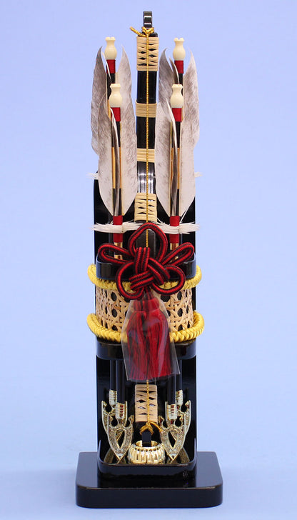 破魔弓出し飾り 凛　正面