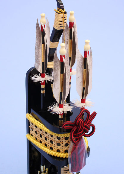 破魔弓出し飾り 凛　ズーム