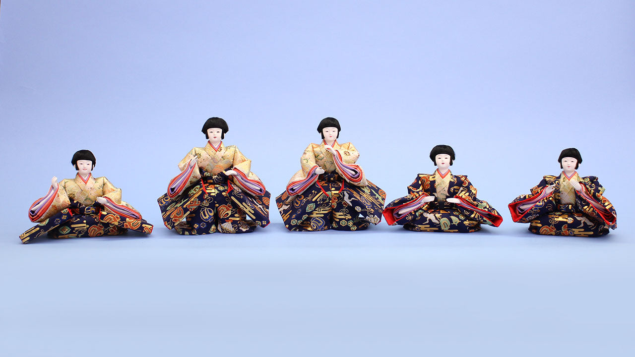 雛人形単品 三五五人囃子