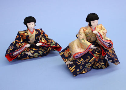 雛人形単品 三五五人囃子　前から