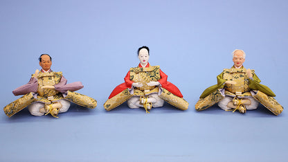 雛人形単品 9三人芥子仕丁