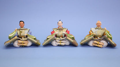 雛人形単品　三五三人仕丁 並金襴
