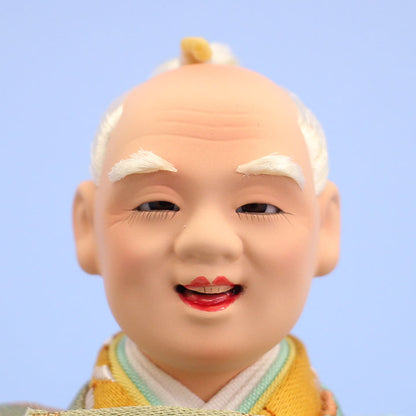 雛人形単品　三五三人仕丁 並金襴　笑い