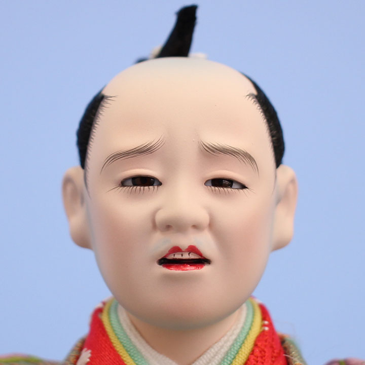 雛人形単品　三五三人仕丁 並金襴　泣き