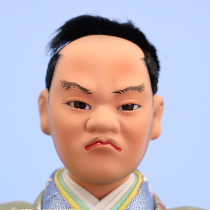 雛人形単品　三五三人仕丁 並金襴　怒り