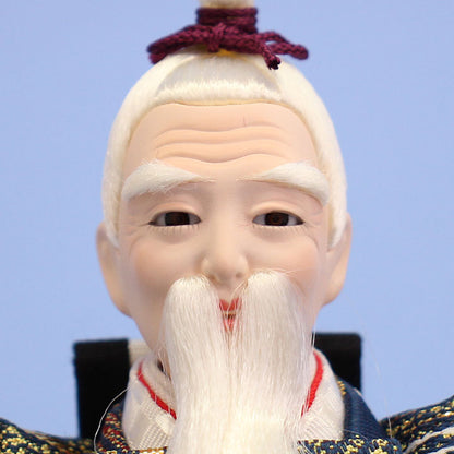雛人形単品 芥子随身　老顔