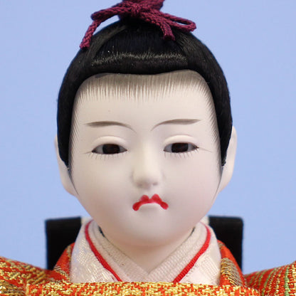 雛人形単品 芥子随身　若顔