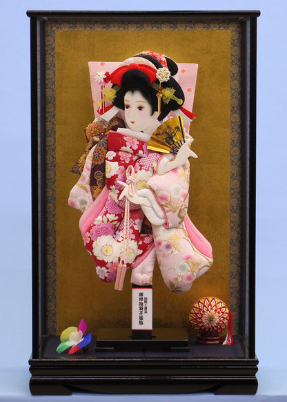 18号華流水　ケース飾り