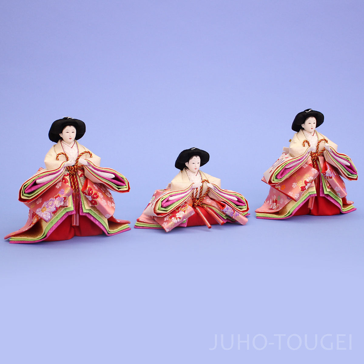 雛人形 三人官女単品販売 – 寿鳳人形の東芸