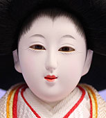 雛人形単品三人官女4 五寸サイズ320-85　顔　ムスビ
