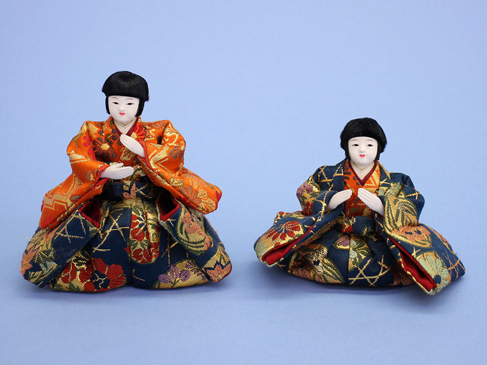 Hina dolls: 5nin-bayasi, Zuijin, and 3nin-jityo sold separately. – 寿鳳人形の東芸