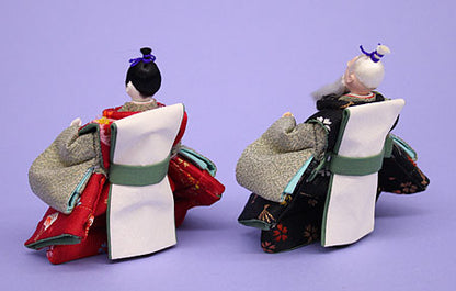 雛人形単品 5柳三寸随身 袖脱ぎ　ズーム