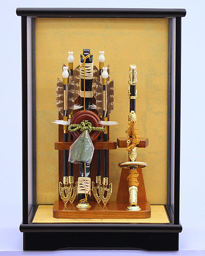 破魔弓出し飾り 煌　ケース飾り