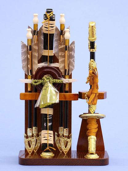 破魔弓出し飾り 煌　正面