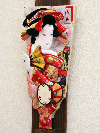 羽子板壁掛飾り 雅 初音　右から