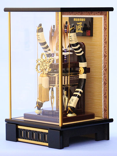 破魔弓ケース飾り10号 匠　横から