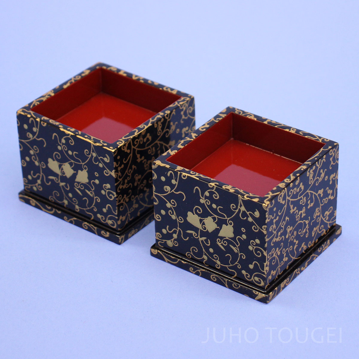 40号唐草9品セット　火鉢上から