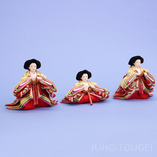 雛人形単品三人官女3 三寸サイズ312382　イメージ