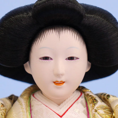 雛人形単品三人官女3 三寸サイズ312382　顔眉無し