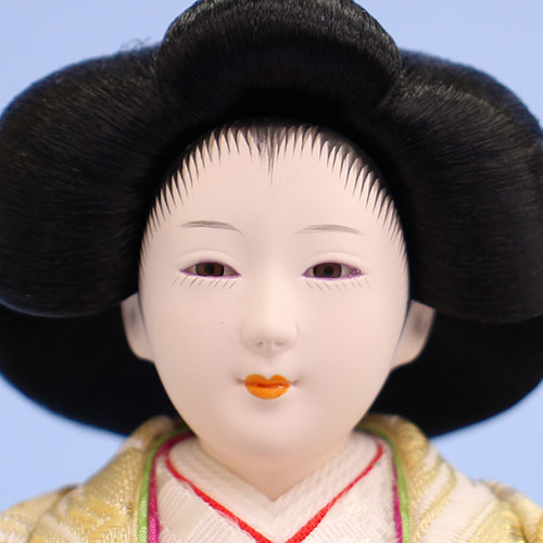 雛人形単品三人官女3 三寸サイズ312382　顔ムスビ