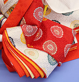 雛人形単品 親王5京十二番1185コーロセン　姫袖