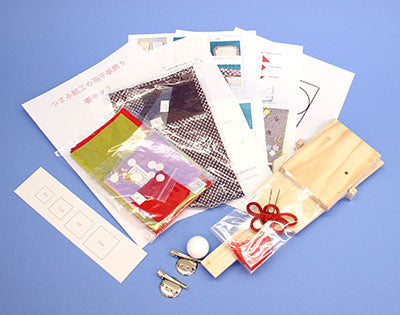 つまみ細工羽子板キット内容