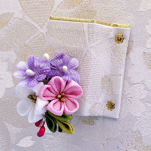 Support mural pour tableau en cerisier blanc Hagoita, n° 7