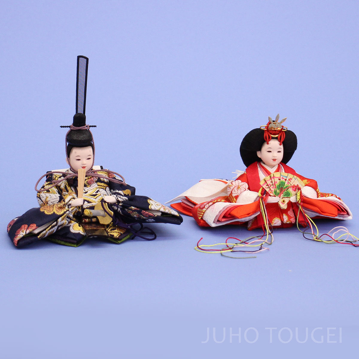 雛人形単品 親王2 まめびな #01　イメージ