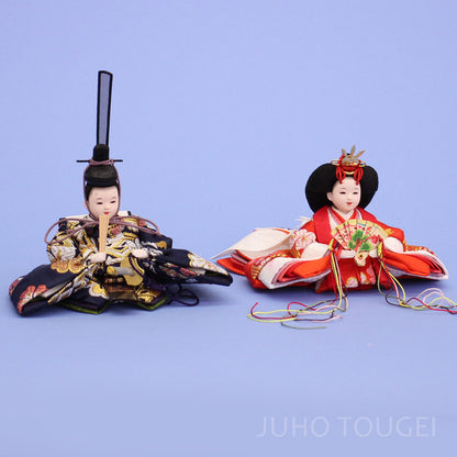 雛人形単品 親王2 まめびな #01　イメージ