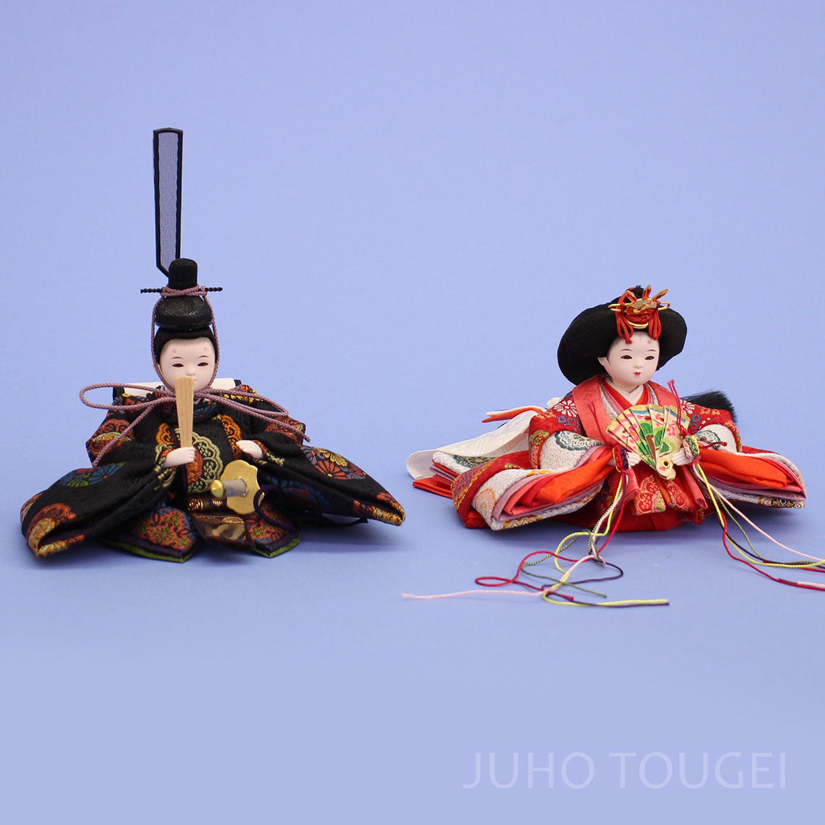 雛人形単品 親王2 まめびな #03　イメージ