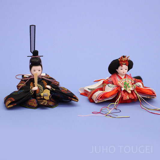 雛人形単品 親王2 まめびな #03　イメージ