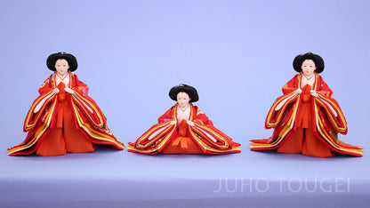 芥子三人官女322302　正面