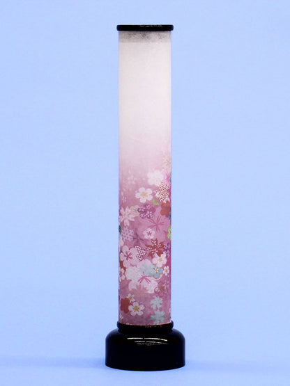 LEDコードレス行灯 24cm 華みゆき（木製）