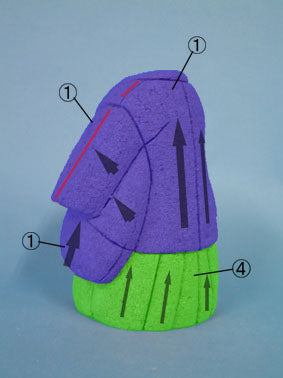 Kimekomi doll material No.761 Ichima (male)