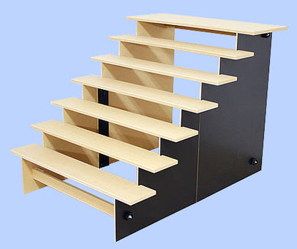 雛人形・雛段 5段 幅0.75m25号 中程度のお雛様用木製五段