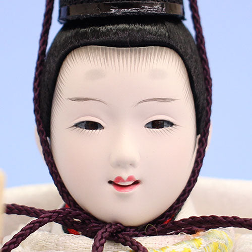 雛人形単品 親王3 小芥子有職　BOW　殿顔　